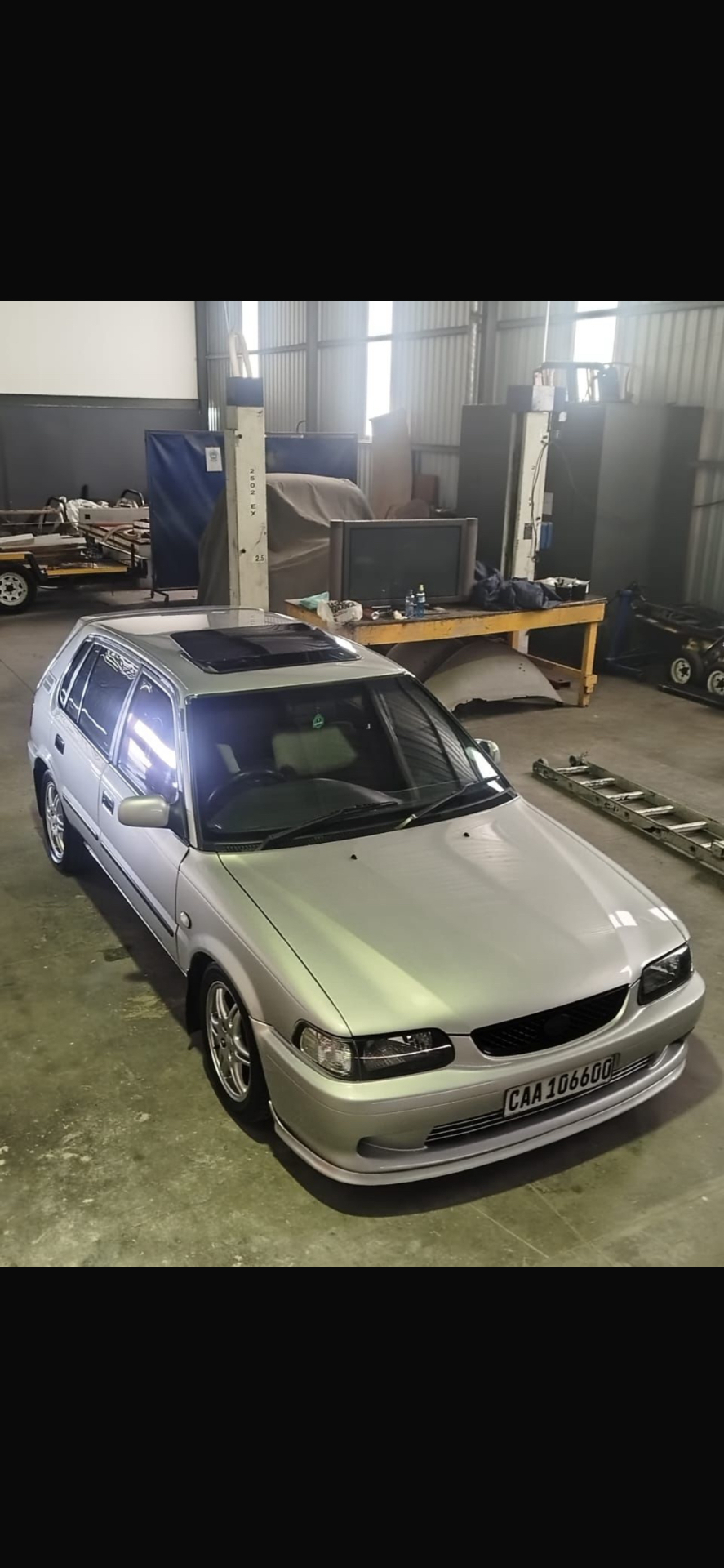 Finished vehicle