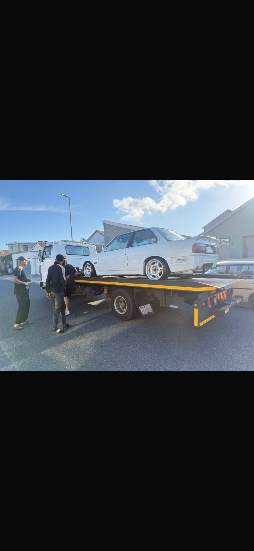 Finished vehicle