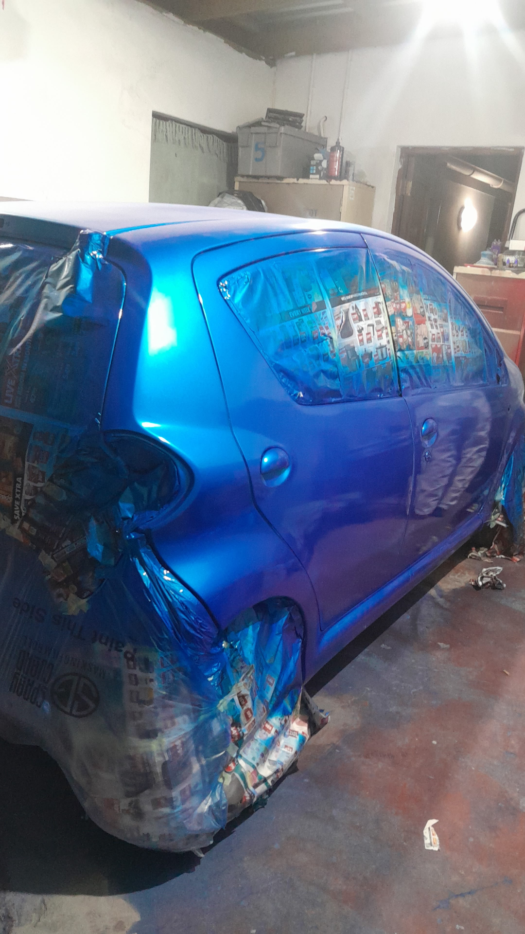 Spray painting