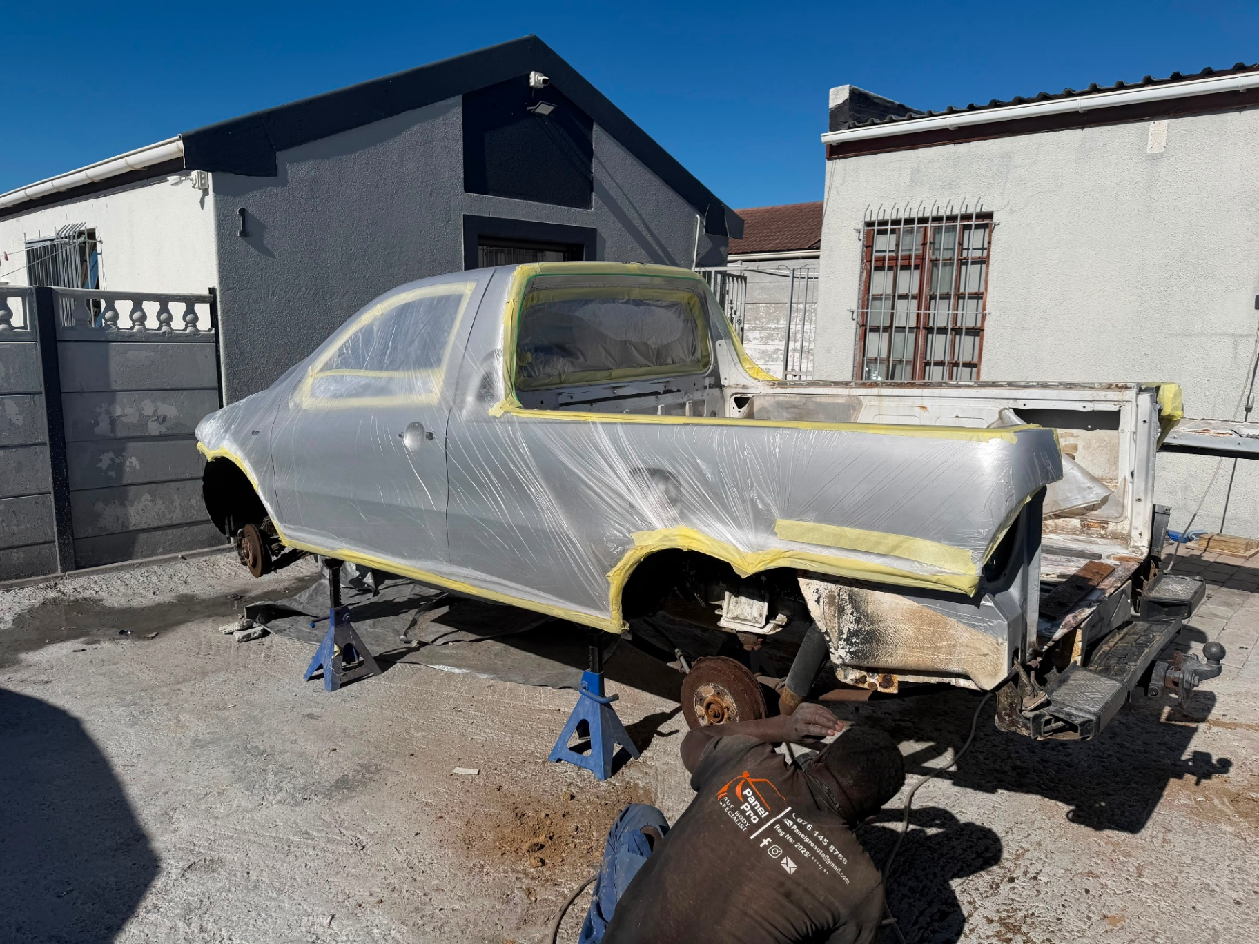 Spray painting